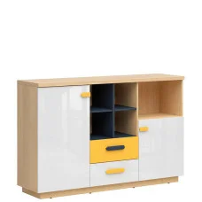 Chest of drawers WESKER KOM2D2S BRW